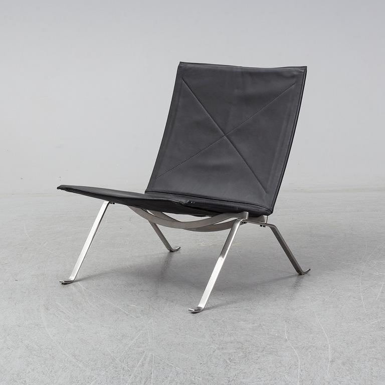 POUL KJAERHOLM, a 'PK22' easy chair, Fritz Hansen, Denmark, 2001.
