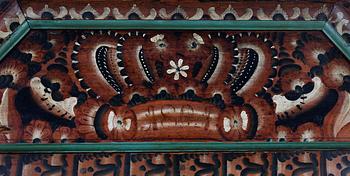 SKÄNKSKÅP, allmoge, Rättvik, Dalarna, bär dat 1801.