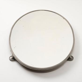 Firma Svenskt Tenn, a pewter and mirror glass surtout de table model "934 a", Stockholm 1931.