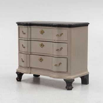 A Baroque style chest of drawers, mid-20th Century.