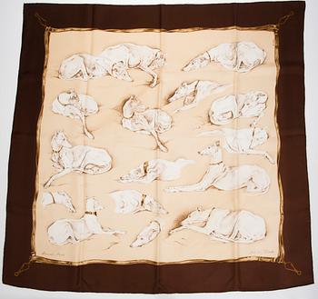 SCARF, "Les Levriers", Hermès.