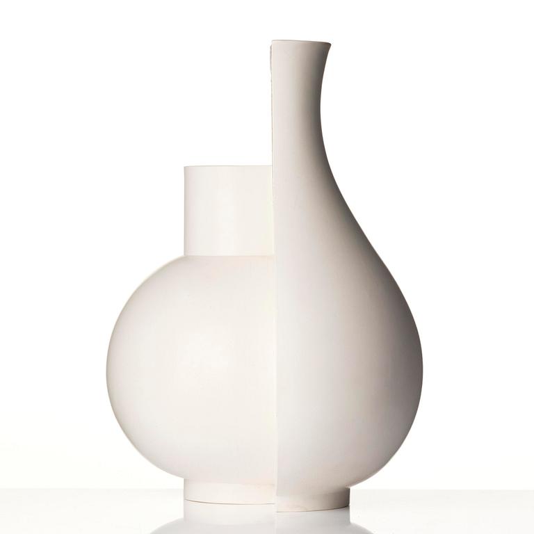 Wilhelm Kåge, an important "Surrea" stoneware vase, Gustavsberg, ca 1940.