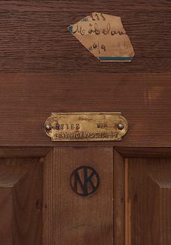 SNEDKLAFFSEKRETÄR, "Ulriksdal", brickmärkt resp brännmärkt Nordiska Kompaniet, 1920-30-tal. Nr 2912R. Modellen från 1924.