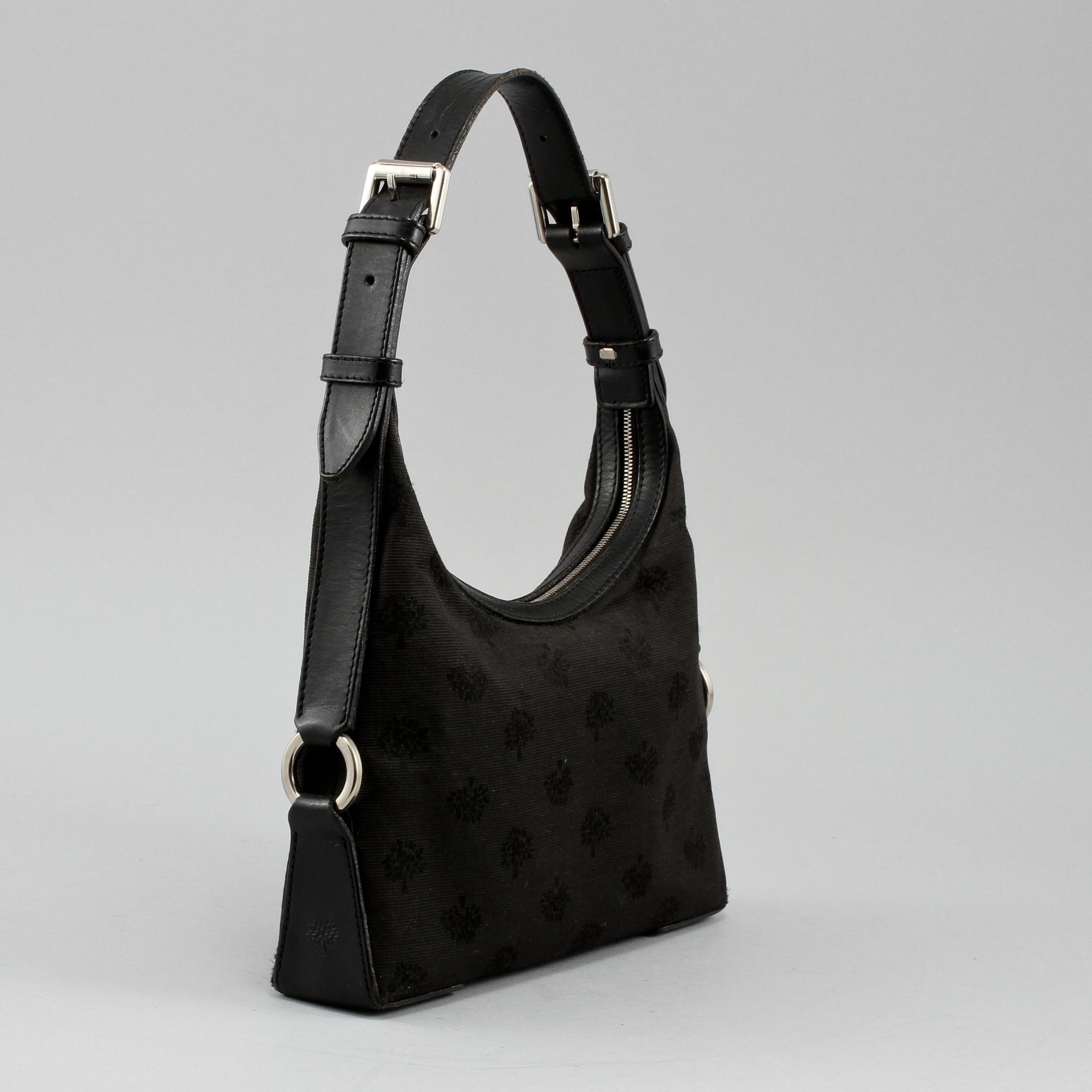 HANDVÄSKA, Mulberry, sent 1900-tal.