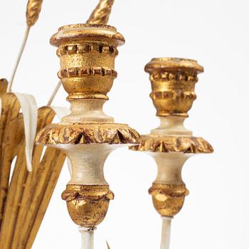 Vägglampetter, ett par, Italien, 1900-talets andra hälft.