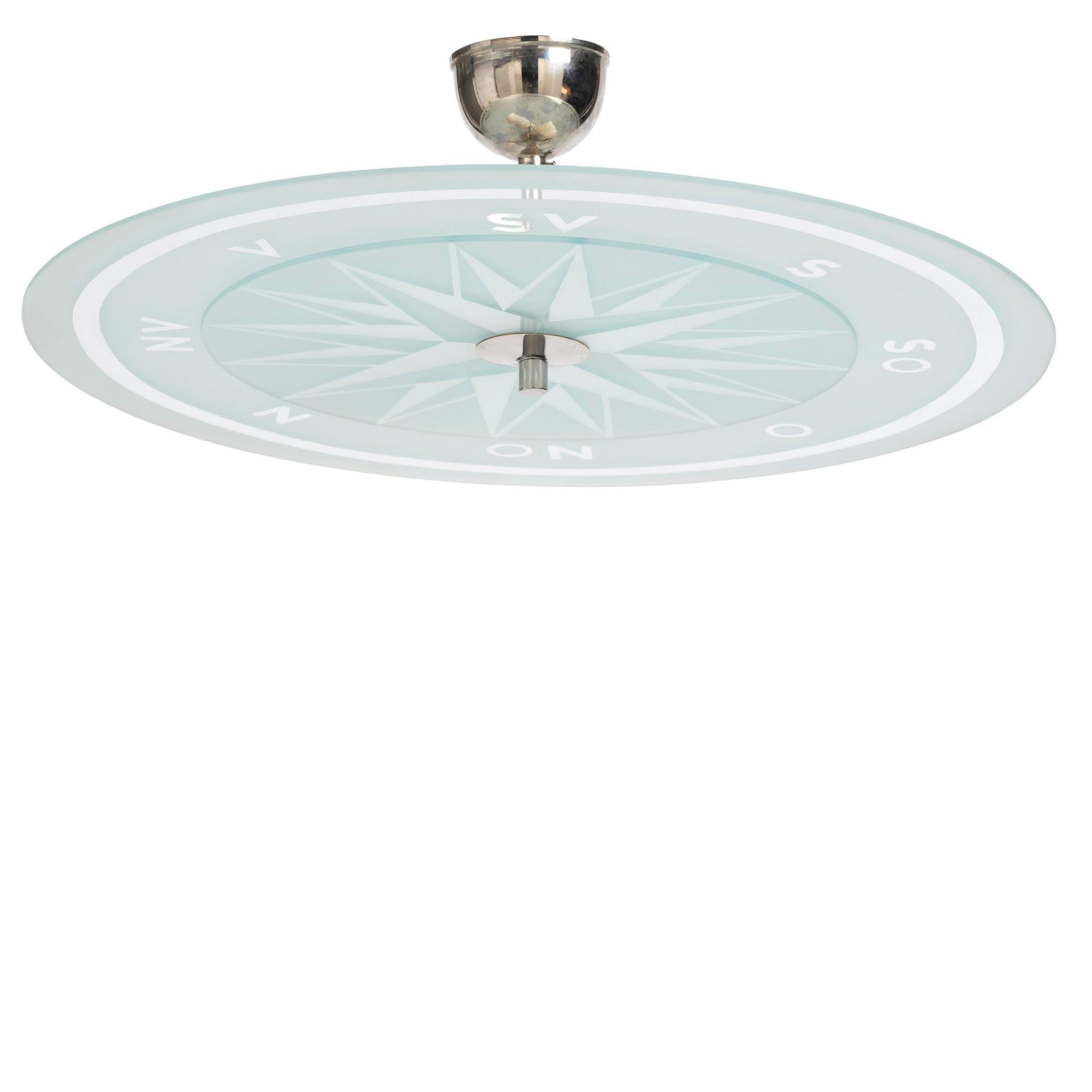 Simon Gate, a ceiling lamp model GD 652, Orrefors, 1930s.