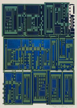 Eduardo Paolozzi, Untitled from: "Hommage aux Prix Nobel" (The Nobel Prize Portfolio).