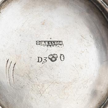 A Swedish early 19th century parcel-gilt silver beaker, mark of Olof Hellbom, Stockholm 1810.