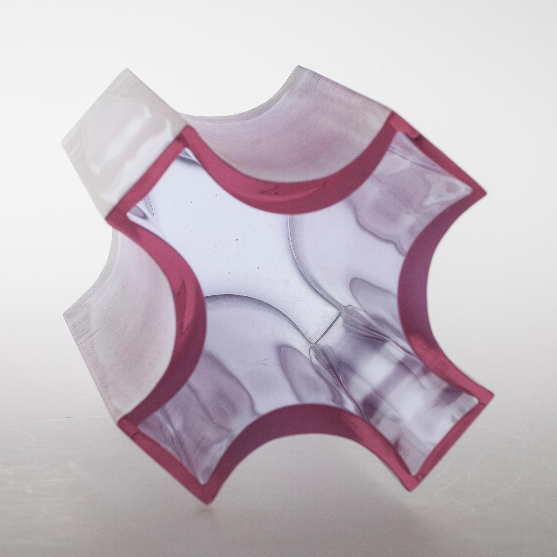 VAS, glas, signerad Tapio Wirkkala 3512. Iittala.