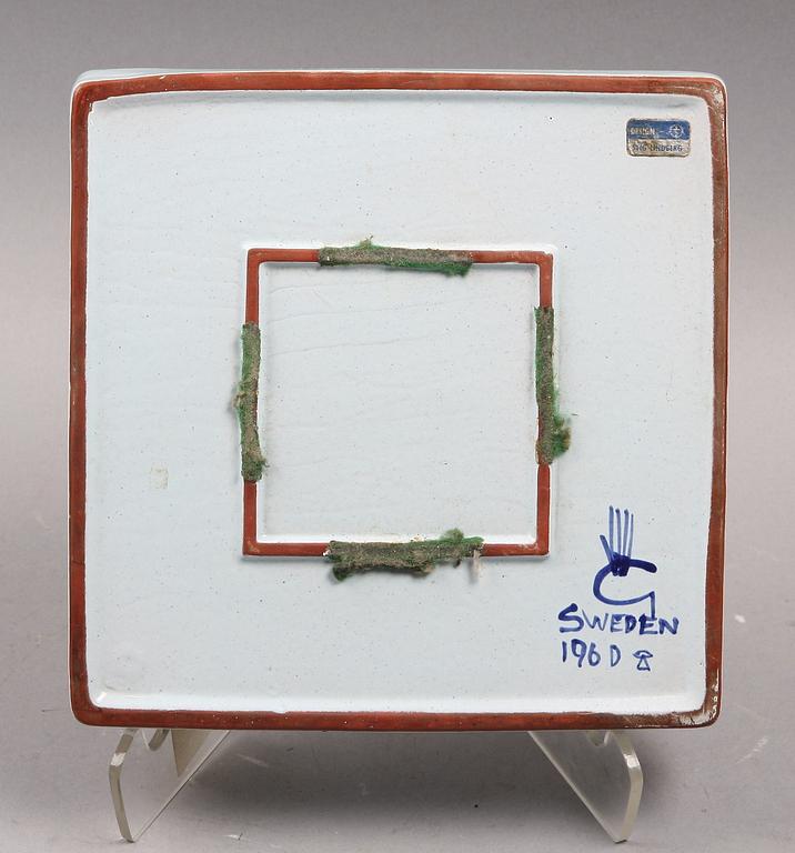 ASKFAT, fajans, Stig Lindberg, Gustavsberg.