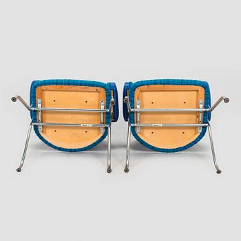 Nojatuoleja, 6 kpl, valmistaja Merva 1970-luku.