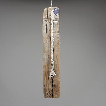 Madeleine Pyk · MADELEINE PYK, relief, bemålat trä, osignerad.