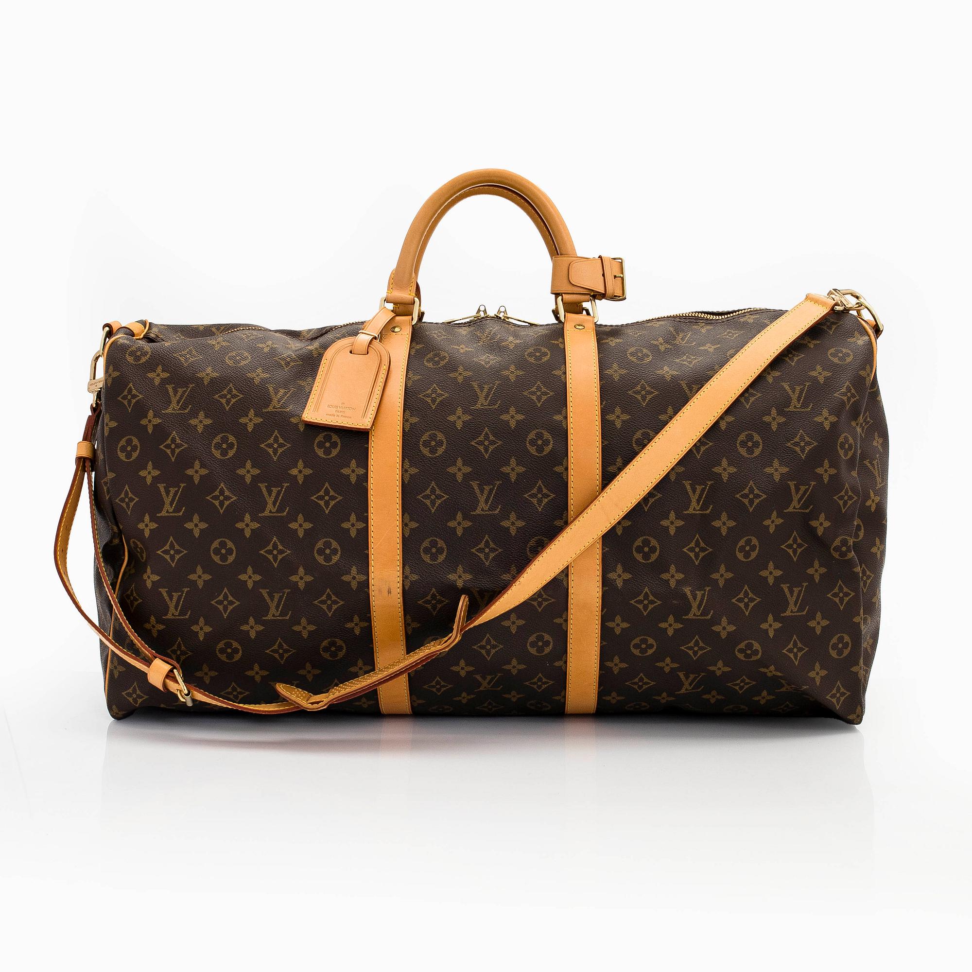 Louis Vuitton, viikonloppulaukku, "Keepall 60 Bandoulière".