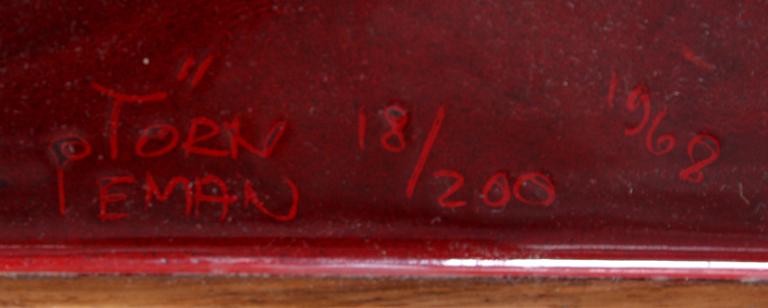 SOFFBORD, sign Törneman 1968.