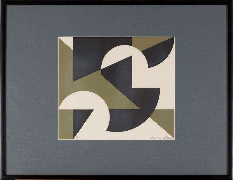 LARS GUNNAR NORDSTRÖM, serigrafi, signerad och numrerad EA.