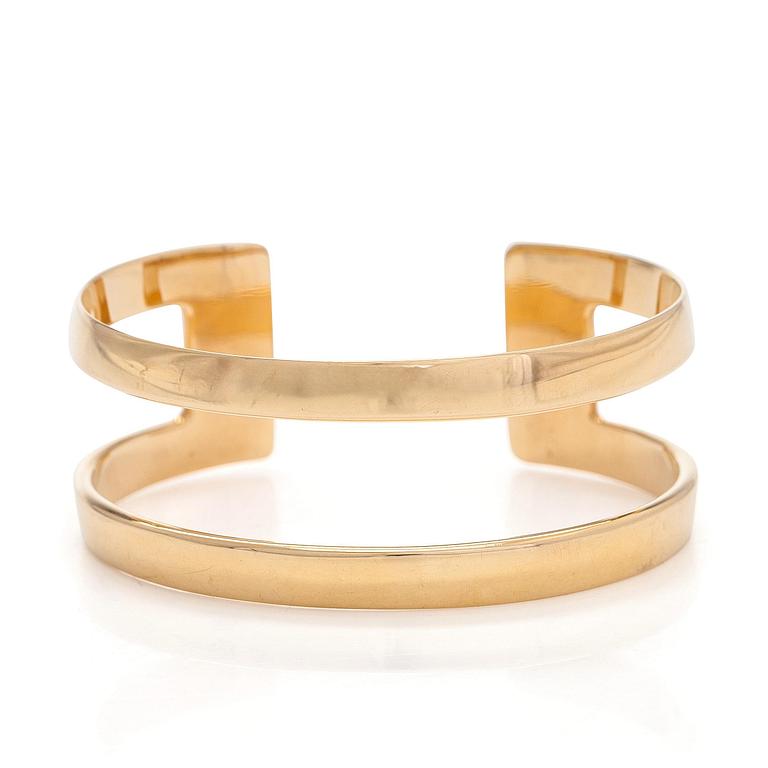 Hans Hansen, bangle, 14K gold, Denmark.