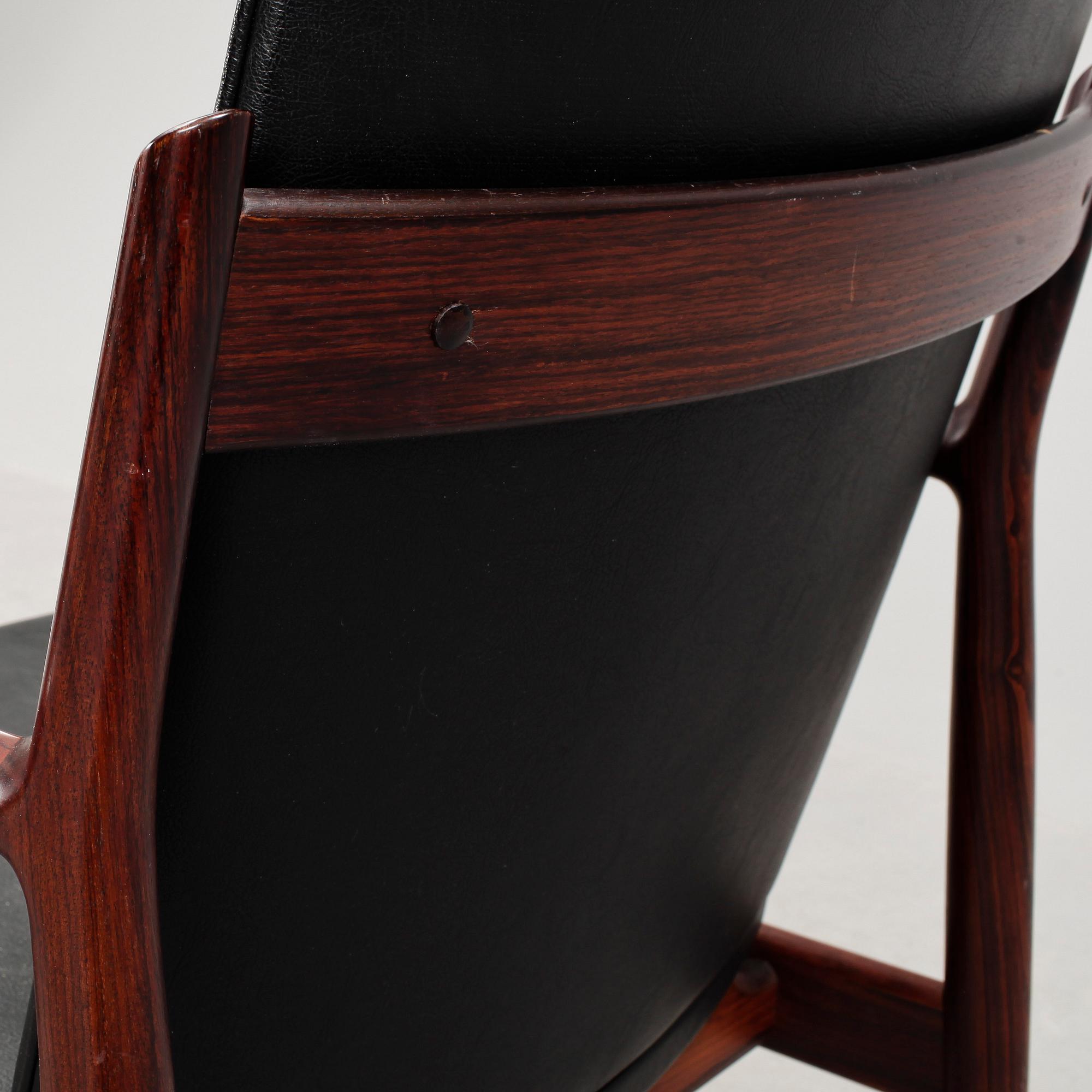 KARMSTOLAR, 4 st, "Modell 431", Arne Vodder, Sibast Furniture, Danmark, 1960-tal.
