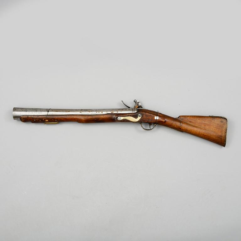MUSKEDUNDER, flintlås, 1700/1800-tal.