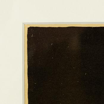 John Bauer, litografi, ur sviten: "Troll", 1915, signerad J B i trycket.