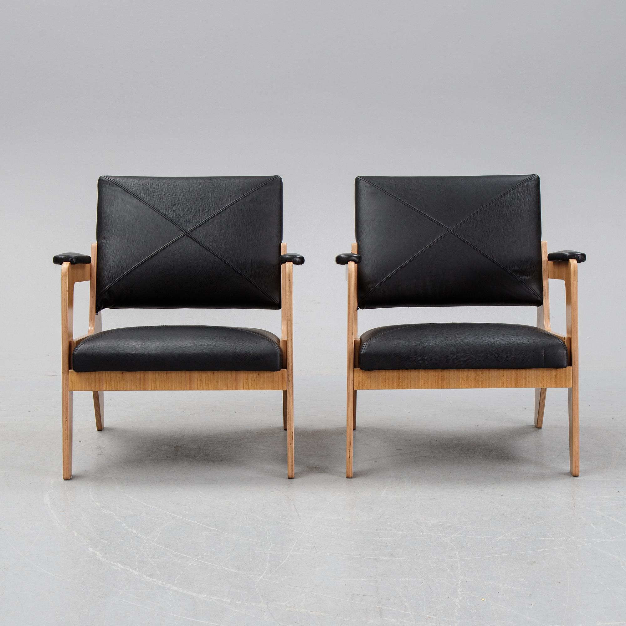 A pair of 'Tillfälle' armchairs, IKEA, 2016.
