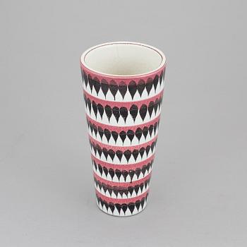 STIG LINDBERG, vase, pottery, Gustavsbergs studio.