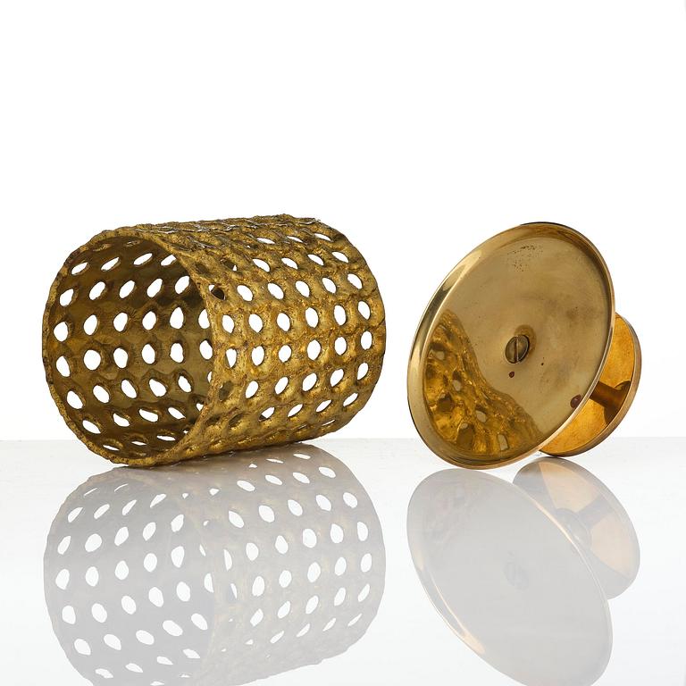 Pierre Forssell, ljuslykta, Skultuna, 1988.