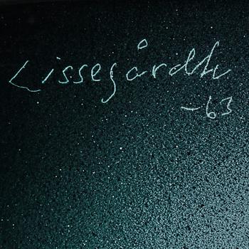 BENGT LISSEGÅRDH, emaljmålning. Signerad Gustavsberg -63.