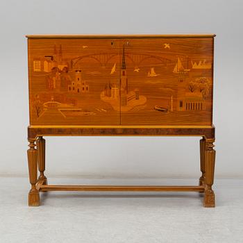 A 1930s 'Stockholm' cabinet.