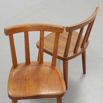 STOLAR, 8 st, "Utö", Axel Einar Hjort, Nordiska Kompaniet, 1930-tal.