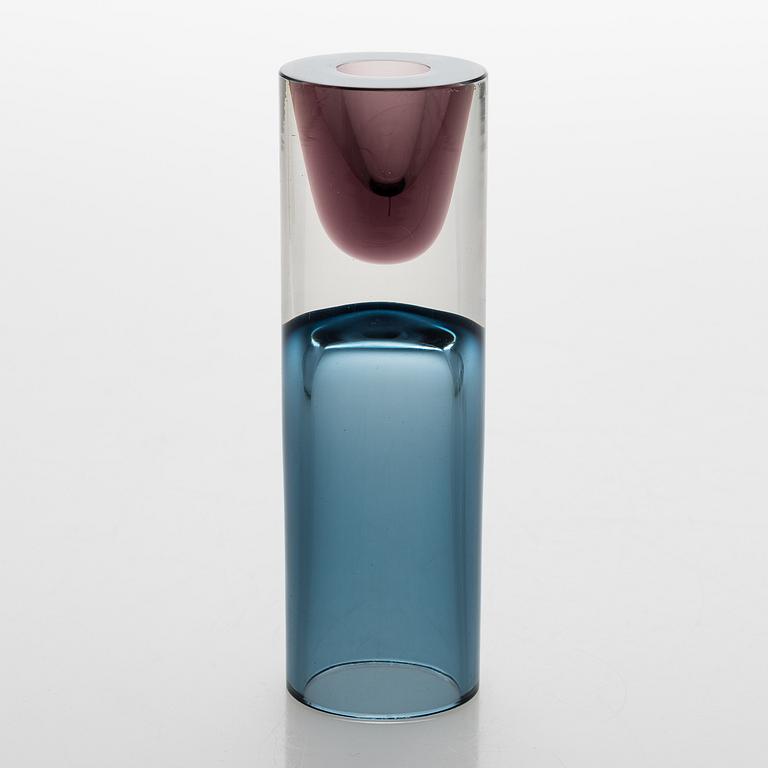 Tapio Wirkkala, A 'Double-Headed' glass vase signed Tapio Wirkkala Iittala - 3583.