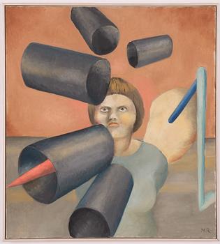 Margareta Renberg, "Flicka med cylindrar".