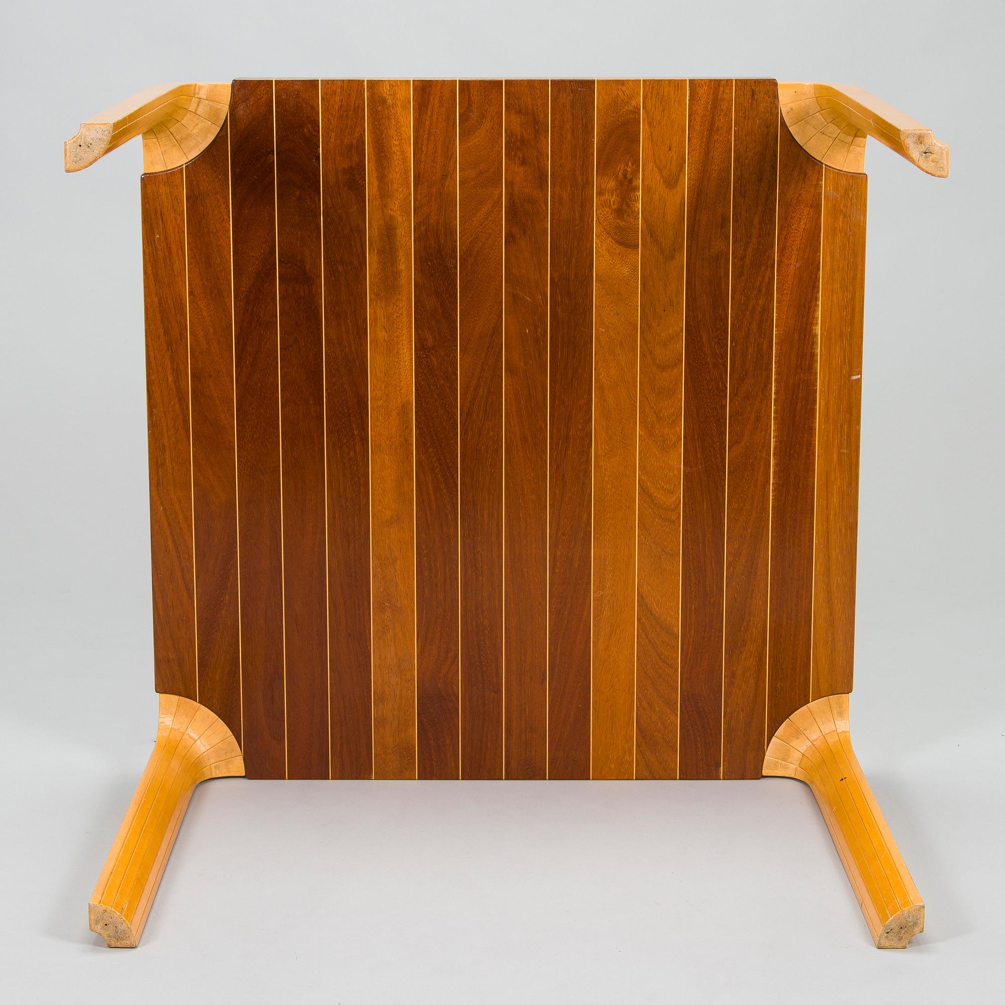 Alvar Aalto, a 1960s  MX800B coffee table for Artek.