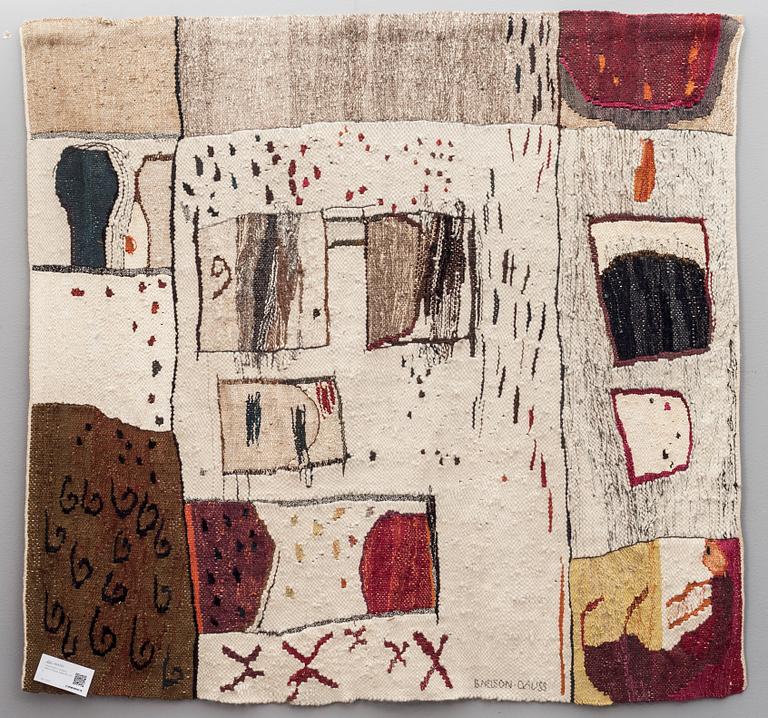 VÄGGTEXTIL, Birgitta Nelson Clauss, signerad.