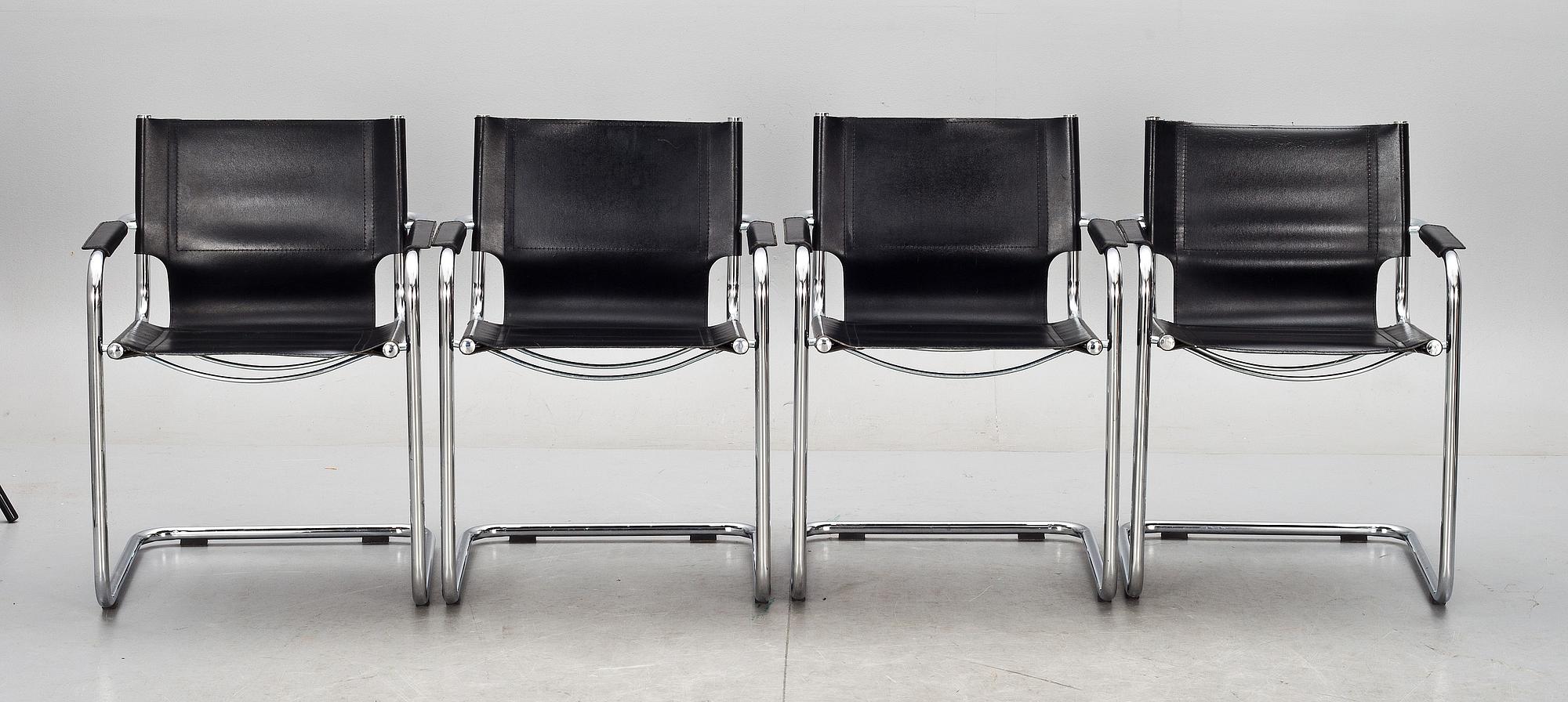 KARMSTOLAR, 4 st, Italien 1900/2000-tal.