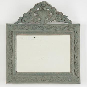 A late 19th century mirror.