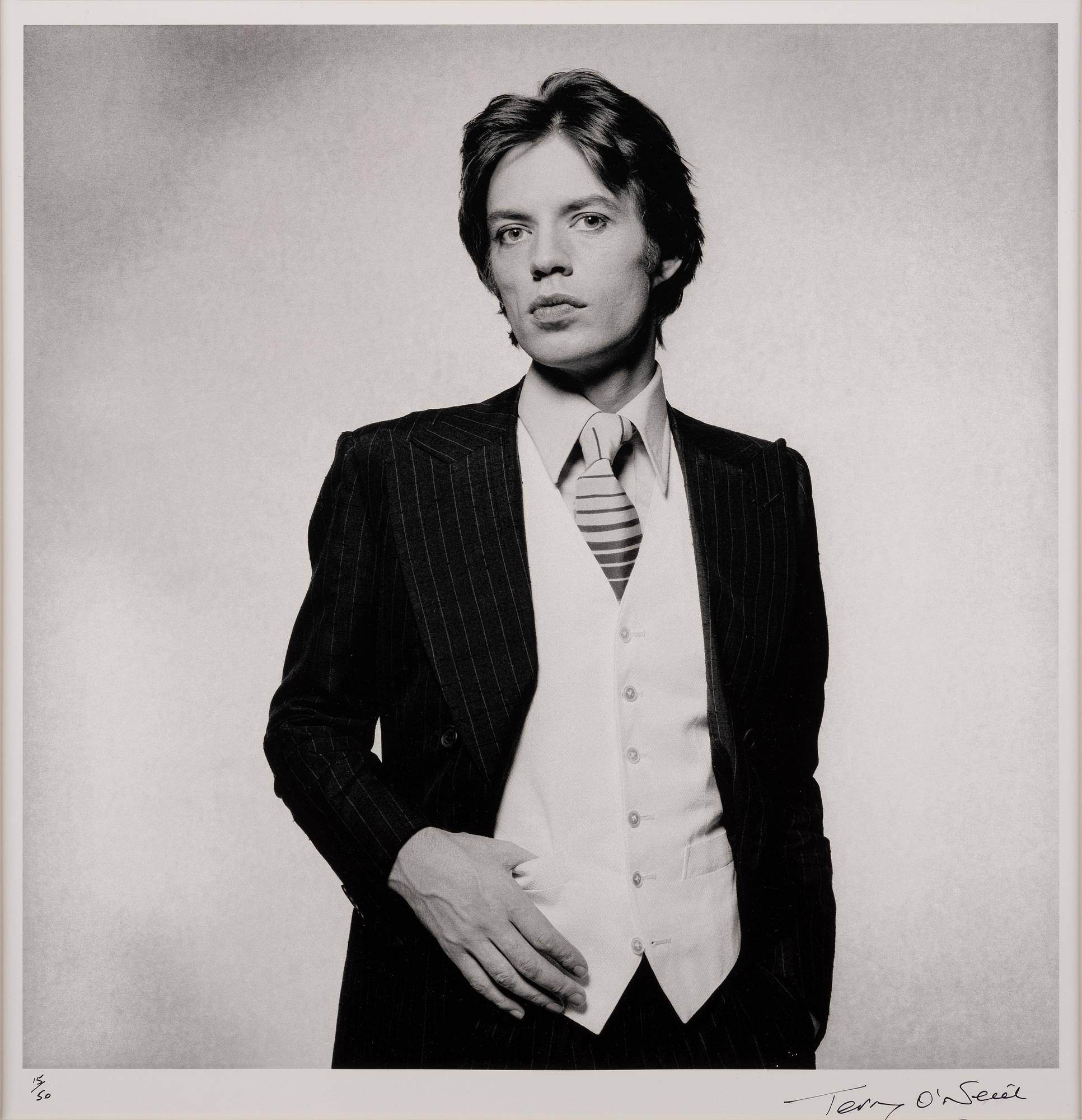 Terry O'Neill, photograph signed and numbered 15/50.