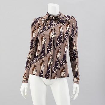 A viscose blouse by Cèline.