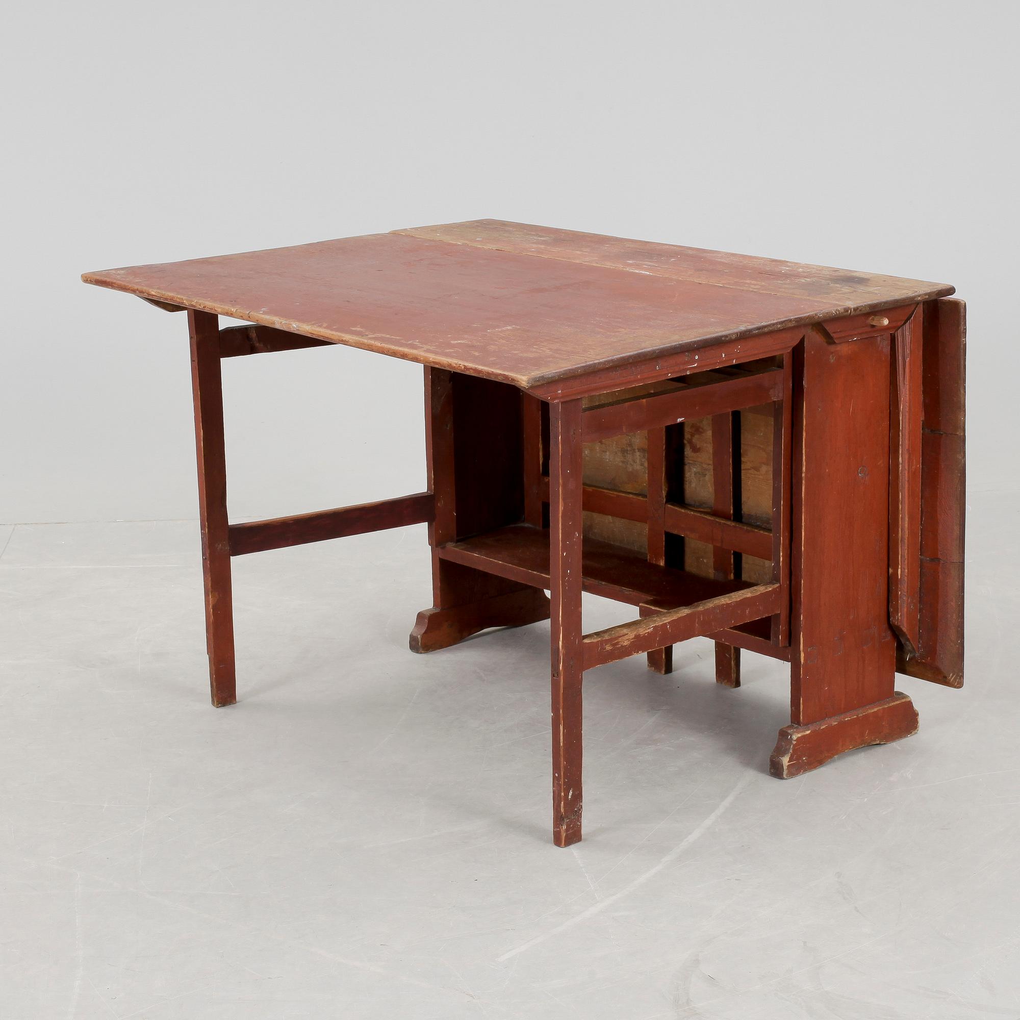 SLAGBORD, allmoge, 1800-tal.