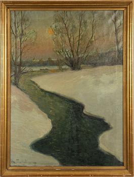 Ragnar Swahn, Winter Stream.