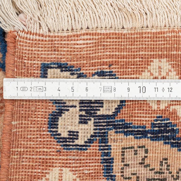 A figural Kashmar carpet, c. 375 x 295 cm.