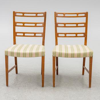 David Rosén, stolar, 6 st, "Futura", Nordiska Kompaniet, 1950-tal.