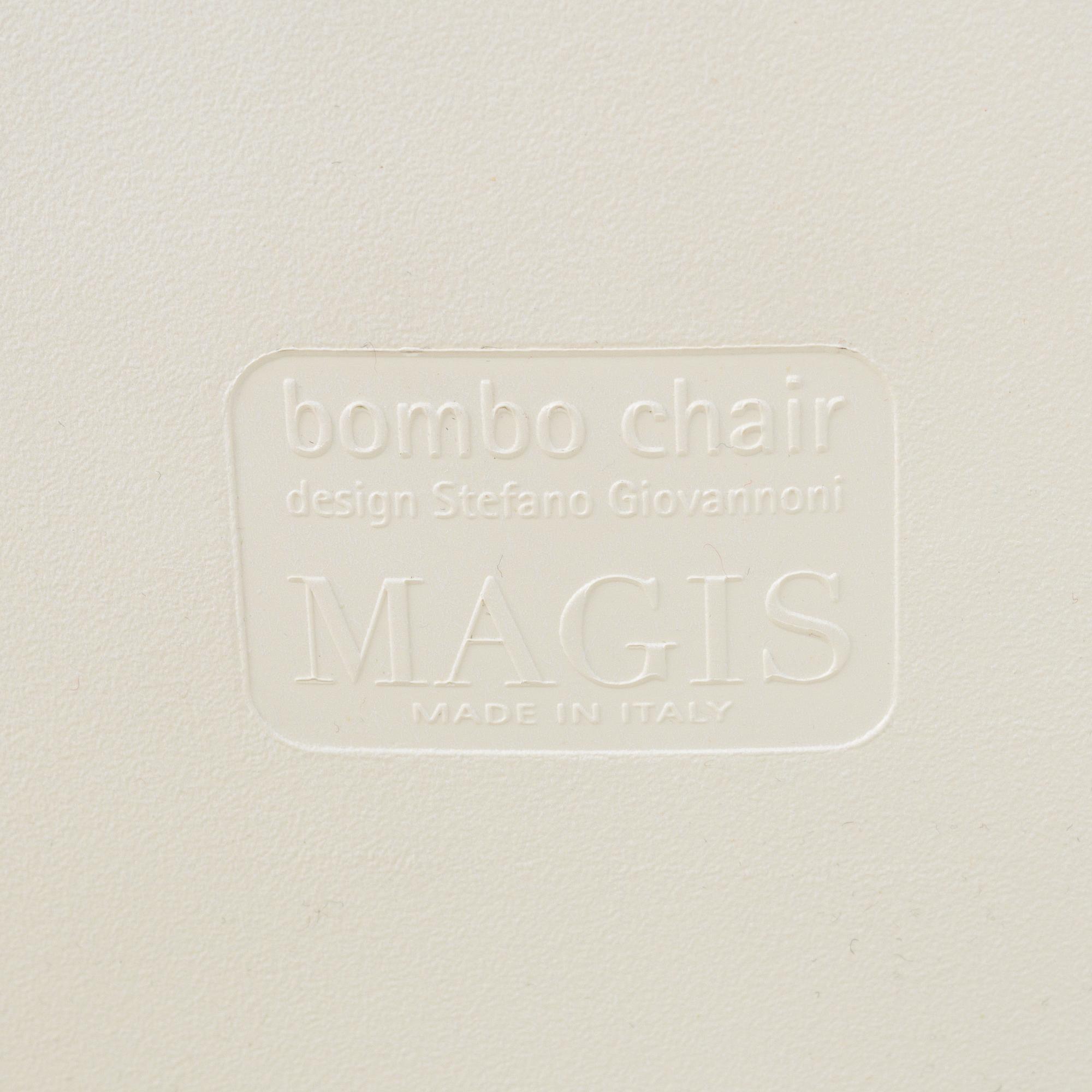Stefano Giovannoni, a set of four 'Bombo chair', bar chairs, Magis, Italy.