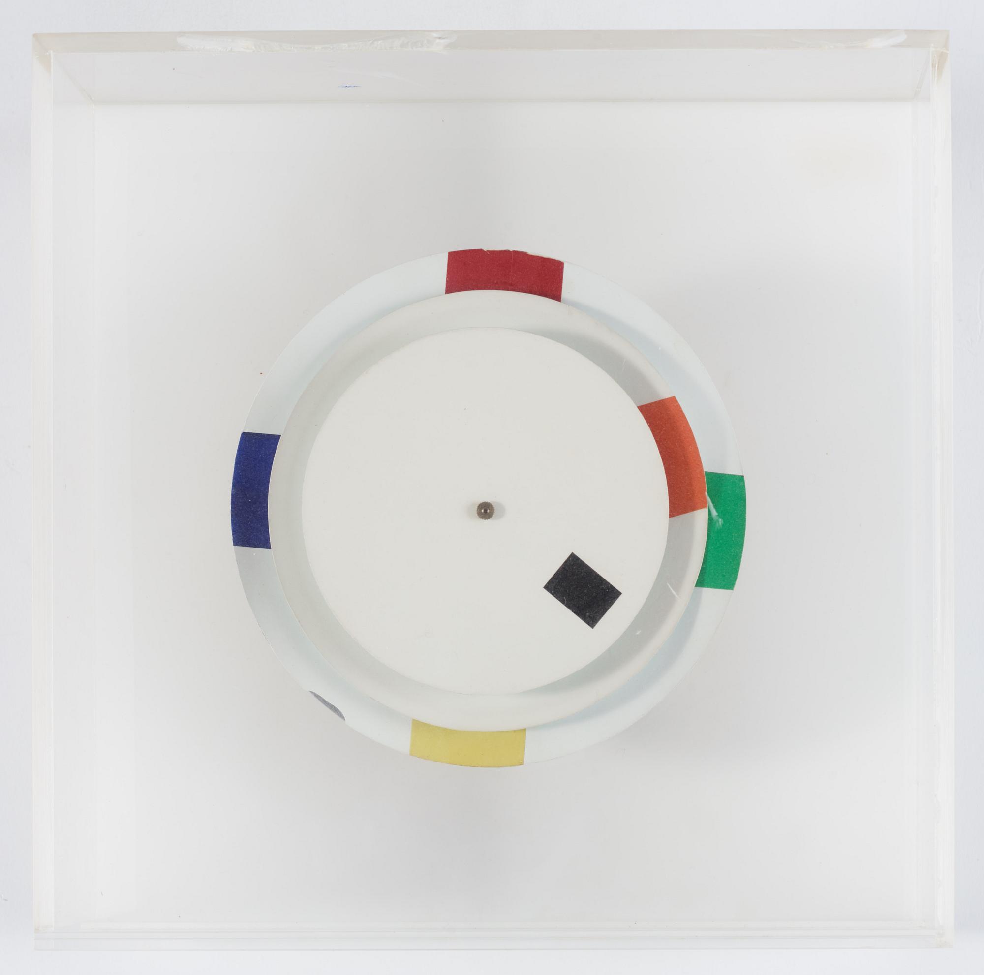 Heinz Tee Laake, Kinetisches Uhrbild 'Gesang der Köchin' (1958-1973).