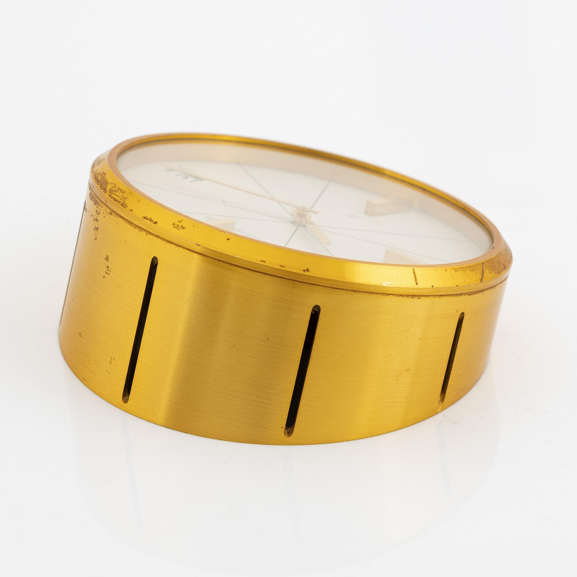 Jaeger-LeCoultre, table clock, 95 mm.
