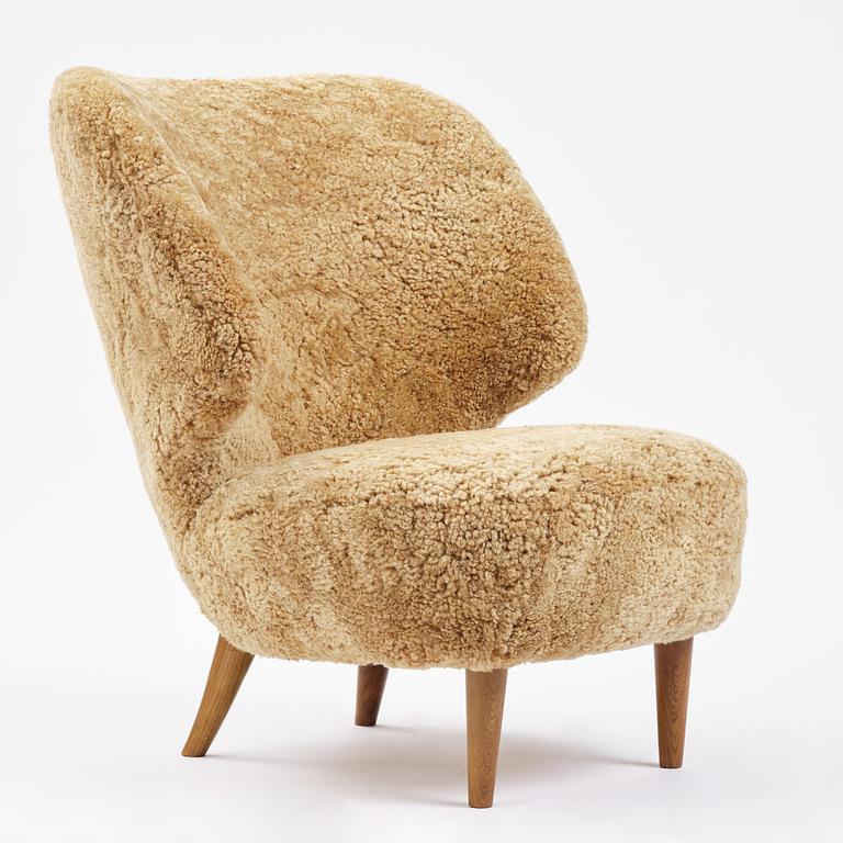 Sven Staaf, an armchair model "1765", AB Almgren & Staaf, Helsingborg, 1940s.