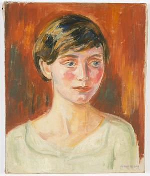 Birger Simonsson, oil on canvas, stamped signature.