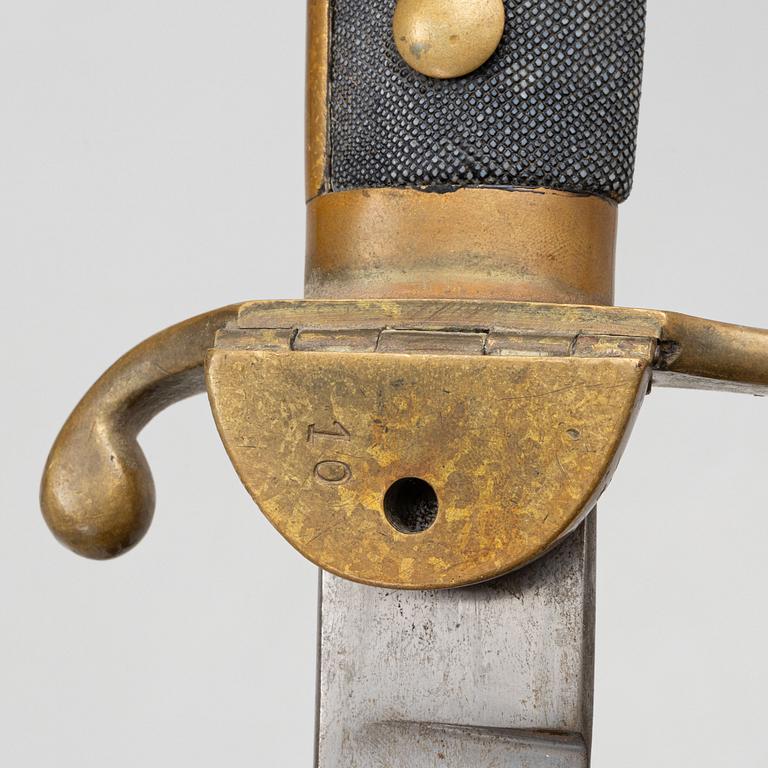 Police badge, Swedish, early 20th century.