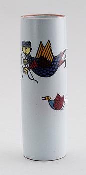 VAS, fajans, "Karneval", Stig Lindberg, Gustavsberg.