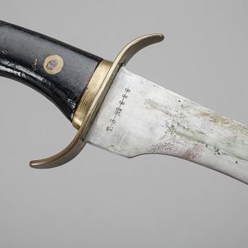 FASKINKNIV samt KINDJAL, 1800/1900-tal.