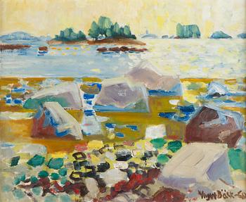 Yngve Bäck, Shoreline rocks.